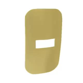 Kerasan Artwork Пластина закрывающая отверстие в стену Moloco + Fix, цвет: золото