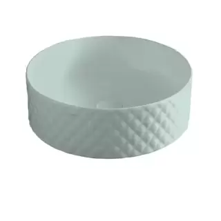 Artceram Rombo Раковина накладная &Oslash; 44 см, цвет: lichen