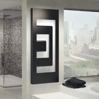 Irsap Dedalo Полотенцесушитель электрический 160x66x9см, цвет: Матово-черный (код 30)