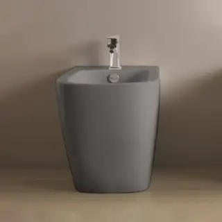 Artceram A16 Биде напольное 52,5х36хh42см, с 1 отв под смеситель, цвет: grigio oliva