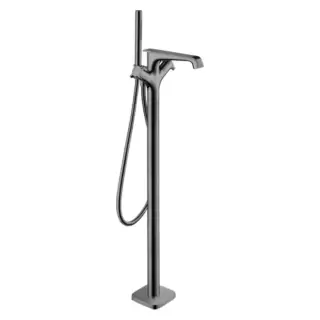 Axor Citterio E Смеситель для ванны, напольный, термостатический, с ручным душем, цвет: полированный черный хром