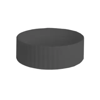 Artceram Millerighe Раковина накладная &Oslash; 44 см, цвет: черный