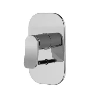 Carlo Frattini Flo' Смеситель для душа,  с переключателем на 2 источника, без внутр. части, цвет: хром