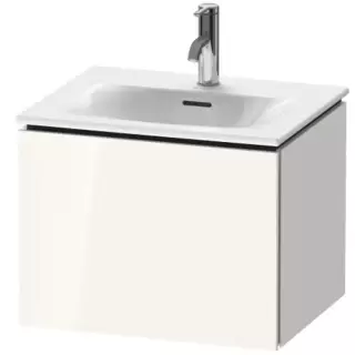 Duravit L-Cube База подвесная 52x42.1x40см с раковиной, 1 выдвижное отделение, цвет: глянцевый белый