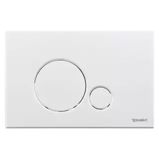 Duravit DuraSystem Beta 120 Клавиша смыва для унитаза, пластик, цвет: белый