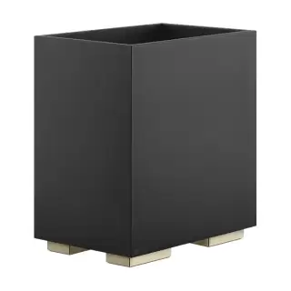 Gessi Inverso Accessories Корзина для мусора, цвет: черный/Warm Bronze Br PVD