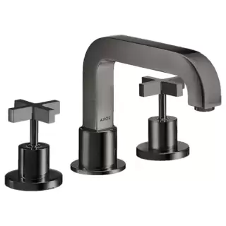 Axor Citterio Смеситель на борт ванны, на 3 отв., цвет: полированный черный хром