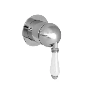 Nicolazzi P.m. Blanc A Встраиваемый смеситель для душа, 1 источник, ручки состаренная керамика, цвет: хром