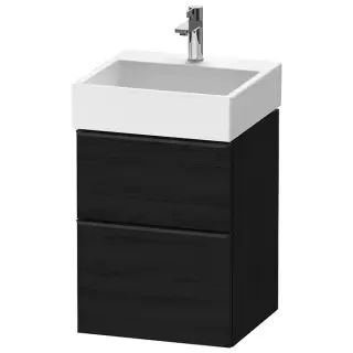Duravit D-Neo Тумбочка подвесная 48.4x44.262.5см., раковина, 1 ящик, цвет: Black Oak