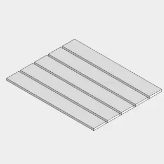 Effegibi Набор дорожек для сауны Auki 36, цвет: канадский хемлок