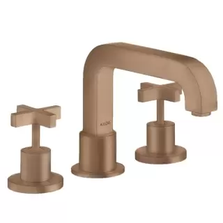 Axor Citterio Смеситель на борт ванны, на 3 отв., цвет: шлифованное красное золото