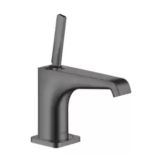 Axor Citterio E Смеситель для раковины 90, на 1 отв., цвет: шлифованный черный хром