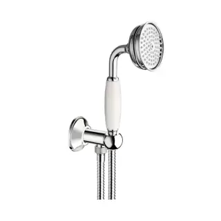 Carimali Colonial Душевой гарнитур: ручной душ с держателем и шлангом 150см., цвет: хром