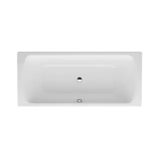 Laufen Pro Ванна встраиваемая, 180x80см, эмалированная сталь (3,5 мм), с центральным выпуском,  шумоизоляционное покрытие, без отверстий для ручек, антискользящее покрытие, цвет: белый