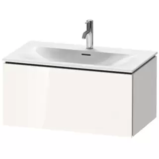 Duravit L-Cube База подвесная 82x48.1x40см с раковиной, 1 выдвижное отделение, цвет: глянцевый белый