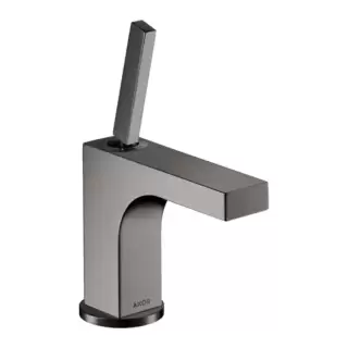 Axor Citterio Смеситель для раковины 90, на 1 отв., с донным клапаном, цвет: полированный черный хром