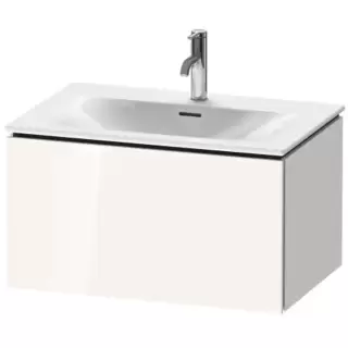Duravit L-Cube База подвесная 72x48.1x40см с раковиной, 1 выдвижное отделение, цвет: глянцевый белый