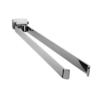 Colombo Alize Полотенцедержатель двойной 38см, поворотный, цвет: хром