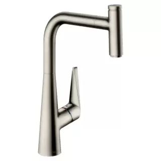 Hansgrohe Talis Select Смеситель для раковины, на 1 отв., цвет: нержавейка