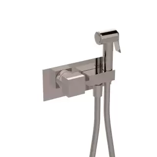 Carimali ilQuadro Гигиенический душ с прогрессивным смесителем, цвет: хром