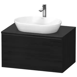 Duravit D-Neo Тумбочка подвесная 80х45.9x55см., раковина, 1 ящик, цвет: Black Oak