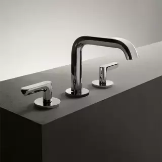 Fantini Icona Deco Смеситель для раковины, 3 отверстия, цвет: хром