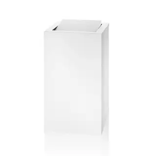 Decor Walther DW 215 Корзина для белья 32x32x58см, напольная, цвет: белый матовый