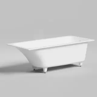 Salini Orlanda Встраиваемая ванна 170х75х60см., мат-л: S-Stone, цвет: белый матовый