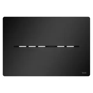 TECEsolid Панель смыва для унитаза, бесконтактная, от сети 12В, цвет: черный матовый