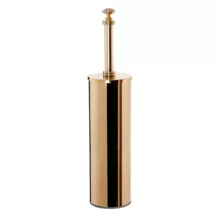 TW Harmony 020, ёршик напольный в металлической колбе, цвет: золото