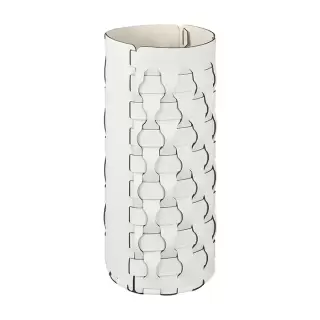 ADJ Зонтнтица Dubai, D22xH51 см., цвет: белый/панна котта