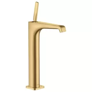 Axor Citterio E Смеситель для раковины 250, на 1 отв., высокий, цвет: шлифованное золото