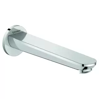 Duravit Wave Излив для ванны 202 мм, цвет: хром