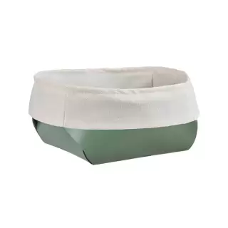 ADJ Корзина для хлеба, 15x15xH7 см., цвет: эвкалипт/небесный