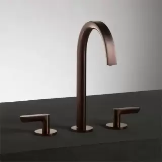 Fantini Icona Deco Смеситель для раковины, 3 отв., цвет: матовая медь