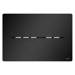 TECEsolid Панель смыва для унитаза, бесконтактная, 6В, цвет: черный матовый
