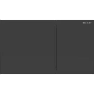 Geberit Sigma70 Клавиша для двойного смыва, квадратная: Черный матовый