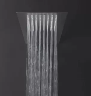 Antonio Lupi Душевая система Bilastra 20,7x50,3x0,2 см, цвет: Acciaio Lucido