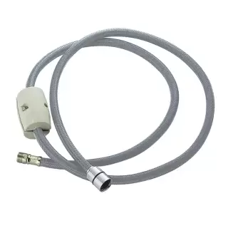 Carlo Frattini Wellness Шланг для смесителя на борт ванны, 1200 мм., с грузом, цвет: хром