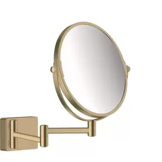 Hansgrohe AddStoris Косметическое зеркало, цвет: шлифованная бронза
