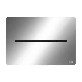 TECEsolid Металическая панель смыва для унитаза TECEsolid с бесконтактной активацией, батарея 6 В, хром глянцевый