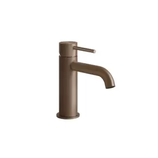 Gessi 316 Смеситель для раковины, на 1 отв., излив 12.3см, цвет: brushed copper pvd