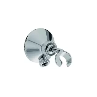 Carlo Frattini Wellness Держатель ручного душа с подводом воды 1/2&rdquo;, цвет: хром