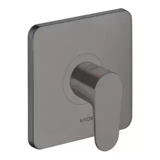 Axor Citterio M Смеситель для душа, встраиваемый, цвет: шлифованный черный хром