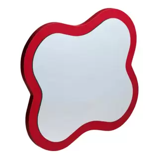 Laufen Florakids Зеркало 435x21x383 мм, &laquo;цветок&raquo;, цвет: красный
