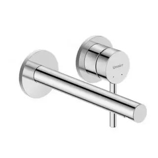 Duravit Circle Смеситель для раковины, настенный, цвет: хром