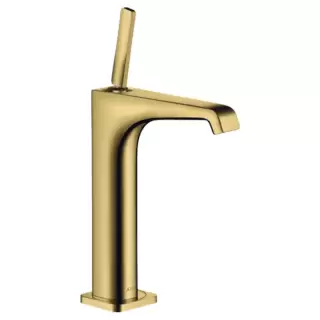 Axor Citterio E Смеситель для раковины 190, на 1 отв., высокий, цвет: полированное золото