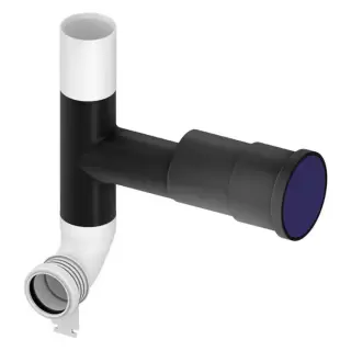 TECEprofil Сменный сливной патрубок для отвода воздуха, DN70 левый, 90*