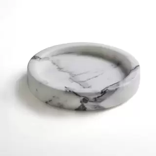 3SC Apuana 2.0 Мыльница настольная, цвет: мрамор Bianco Statuario