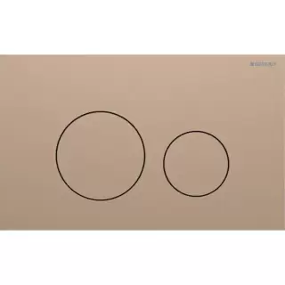 Geberit Sigma40 Клавиша для двойного смыва, круглая: Красное золото